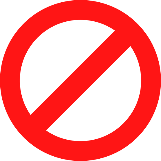 Don't main logo